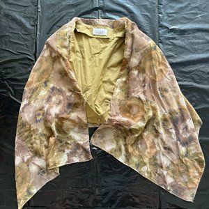 Floral Italian Cape Top
